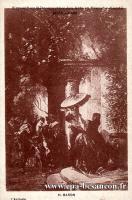 Carte postale ancienne - Exposition Rétrospective des Arts en Franche-Comté - BE...