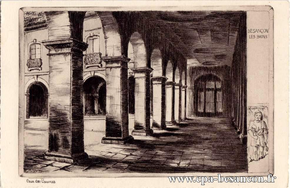 Besançon les bains cour des carmes