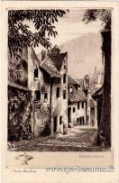 Carte postale ancienne - BESANÇON-LES-BAINS - Rue du Chambrier