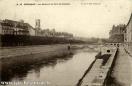 Carte postale ancienne - N.15 - BESANÇON - Les Quais et le Pont de Battant