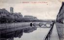 Carte postale ancienne Besançon - M.G.B. - 10 BESANÇON - Les Quais. Le Pont de Battant