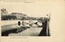 Carte postale ancienne - Les Quais et le Pont de Battant