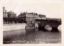Carte postale ancienne - BESANÇON - Pont Battant détruit - 16 juin 1940