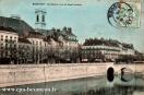 Carte postale ancienne - BESANÇON - Les Quais, vus du Quai Vauban