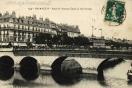 Carte postale ancienne - 842 - BESANÇON - Pont de Battant. Quai de Strasbourg