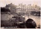 Carte postale ancienne - BESANÇON - Pont Battant détruit - Photo allemande - ann...