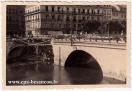 Carte postale ancienne - BESANÇON - Pont Battant détruit - Photo allemande - ann...