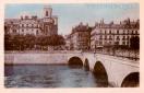 Carte postale ancienne - BESANÇON-les-BAINS (Doubs) - Pont Battant et Eglise de ...