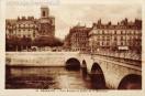 Carte postale ancienne - 21. BESANÇON - Pont Battant et Église de la Madeleine