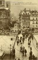 Carte postale ancienne - Inondations du 21 Janvier 1910 - 18. - BESANÇON. - Le P...