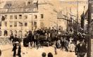 Carte postale ancienne - BESANÇON - Cavalcade au Pont Battant