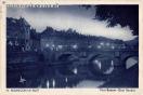 Carte postale ancienne Besançon - Luc - 16. BESANÇON LA NUIT - Pont Battant - Quai Vauban