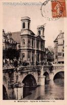 Carte postale ancienne - 81 BESANÇON - Eglise de la Madeleine
