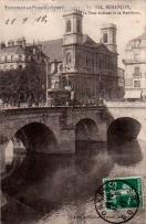 Carte postale ancienne - Excursion en Franche-Comté. - 134. BESANÇON. Le Pont Ba...