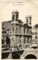Carte postale ancienne - Eglise de la Madeleine