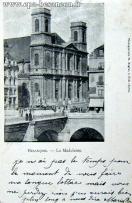 Carte postale ancienne Besançon - N. Nogret - BESANÇON. - La Madeleine.