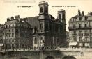Carte postale ancienne - 10 - Besançon - La Madeleine et le Pont Battant