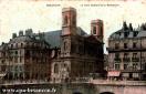 Carte postale ancienne Besançon - J. Liard - BESANÇON - Le Pont Battant et la Madeleine