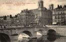 Carte postale ancienne Besançon - M.G.B. - 24  BESANÇON - Le Pont de Battant (restauré en 1841) - La Madeleine (1766)