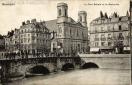 Carte postale ancienne Besançon - J. Liard - Besançon. - Le Pont Battant et la Madeleine.