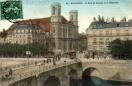 Carte postale ancienne - 25 - BESANÇON - Le Pont de Battant et la Madeleine