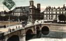 Carte postale ancienne - 17  BESANÇON. - Le Pont Battant et l’Église de la Madel...