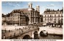 Carte postale ancienne - 15. - BESANÇON-les-BAINS. - Pont Battant et Église de l...