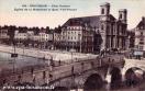 Carte postale ancienne - 198 - BESANÇON - Pont Battant - Eglise de la Madeleine ...
