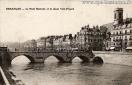 Carte postale ancienne Besançon - A. et H. C. - BESANÇON - Le Pont Battant et le Quai Veil-Picard