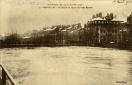 Carte postale ancienne Besançon - D'Hoop - Inondations des 20-21 Janvier 1910 - 5. - BESANÇON. - Le Doubs en amont du Pont Battant
