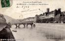 Carte postale ancienne - Excursion en Franche-Comté. 494. BESANÇON. - Les Quais ...