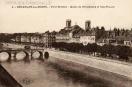 Carte postale ancienne - 8. - BESANÇON-les-BAINS. - Pont Battant - Quais de Stra...