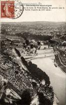 Carte postale ancienne - 76. BESANÇON Historique - Besançon prise du fortin de T...
