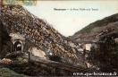 Carte postale ancienne - Besançon - La Porte Taillée et le Tunnel