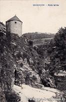 Carte postale ancienne Besançon - Combier - BESANÇON - Porte taillée