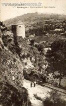 Carte postale ancienne - LA FRANCHE-COMTÉ - 2 - Besançon - Porte taillée et Fort...