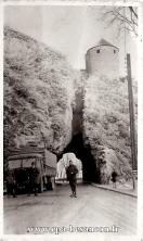 Carte postale ancienne - BESANÇON - Porte Taillée - 24 décembre 1939