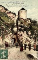 Carte postale ancienne - Besançon Historique (M. D.) - 38. - La Portée taillée -...