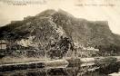 Carte postale ancienne - 55 BESANÇON - Citadelle, Porte Taillée, faubourg Rivott...