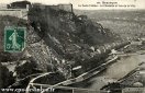 Carte postale ancienne Besançon - Raffin - 87. BESANÇON La Porte Taillée - La Citadelle et Vue de la Ville