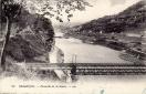 Carte postale ancienne - 20 BESANÇON. - Passerelle de la Soierie.