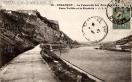 Carte postale ancienne - 231 - BESANÇON - La Passerelle des Prés-de-Vaux - Porte...