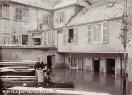 Carte postale ancienne - Inondations des 20-21 Janvier 1910 - BESANÇON - Une mai...