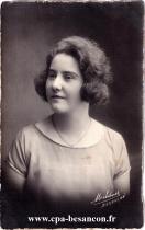 Carte postale ancienne Besançon - MILDNER - BESANÇON - Jeune femme