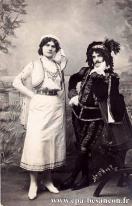 Carte postale ancienne Besançon - D'Hoop - BESANÇON - Couple d'acteurs