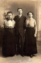 Carte postale ancienne Besançon - Allikhan - BESANÇON - Portrait de famille