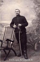 Carte postale ancienne - BESANÇON - 4e régiment - 31 janvier 1912.
