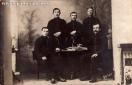 Carte postale ancienne - BESANÇON - 4e Régiment d'Artillerie - De gauche à droit...