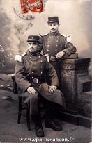 Carte postale ancienne - BESANÇON - 7e régiment - 16 Novembre 1911. Encore 674 j...
