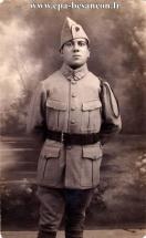 Carte postale ancienne Besançon - Allikhan - BESANÇON - Portrait d'un soldat du 60e régiment